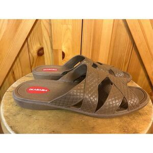 OKabashi  Sandal Slide Comfort Women ML Sz 8 Vintage Made USA
